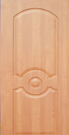 Обивка двери МДФ-панелями — фрезеровка № 10