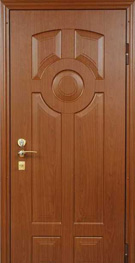 Обивка двери МДФ-панелями — фрезеровка № 4